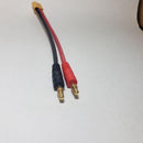 Male XT60 to 4mm Banana