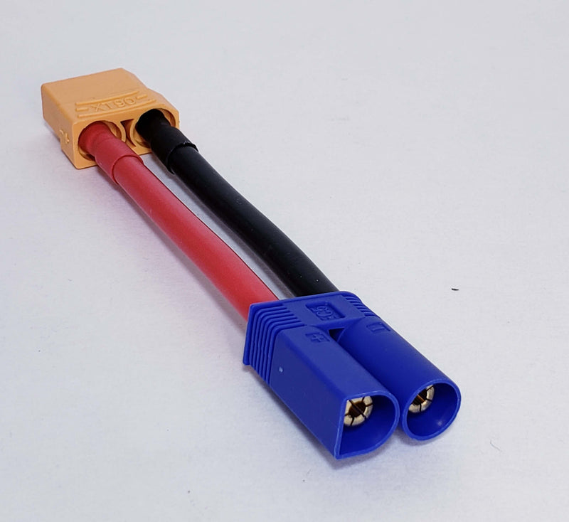 Female XT90 to Male EC5 Connector