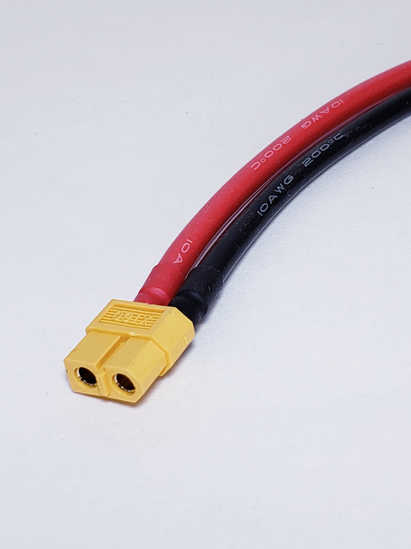 Female XT60 to 4mm Banana Wired Connector